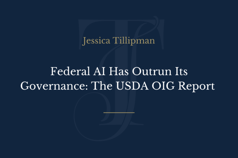Federal AI Has Outrun Its Governance: The USDA OIG Report